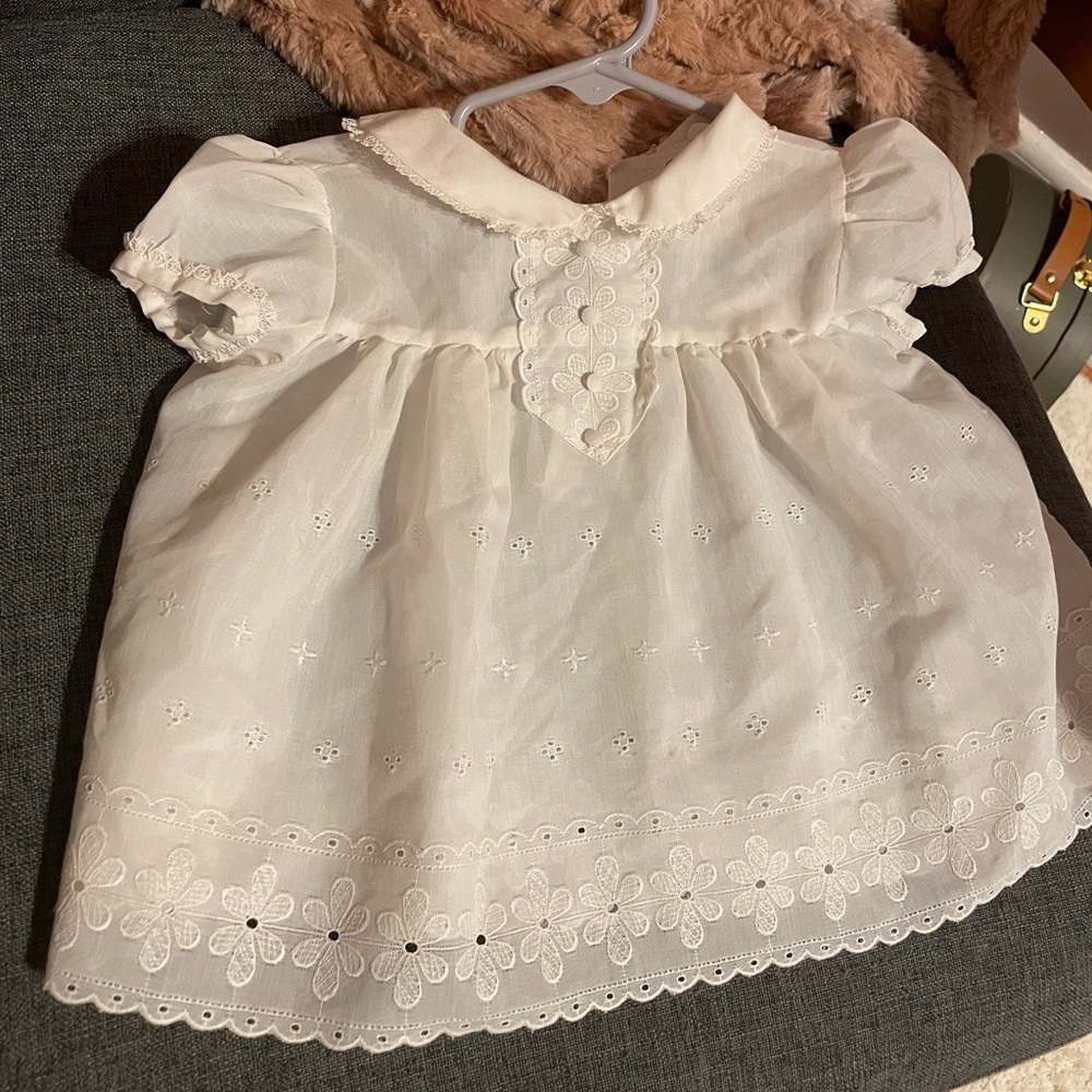 Vintage Eyelet Lace Dress